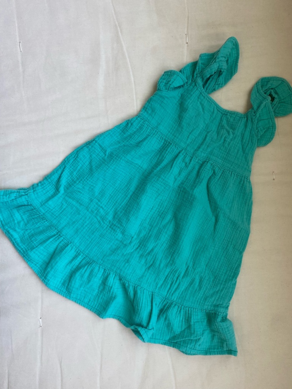 Cat & Jack Teal Ruffled Sundress